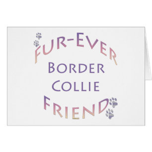 Gräns Collie Furever Hälsningskort