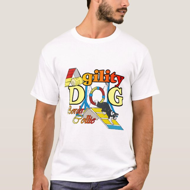 Gräns Collie-gåvor Tee (Framsida)