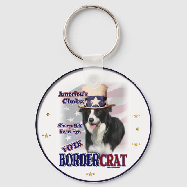 Gräns Collie Gifts Nyckelring (Framsida)