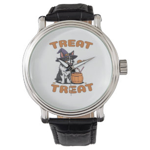 Gräns Collie Halloween Hund Costume ’Treat or Trea Armbandsur