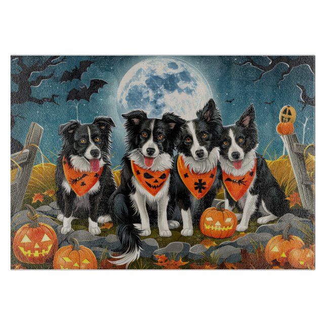 Gräns Collie Halloween Spooky (Framsidan)