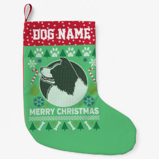 Gräns Collie Hund aveln Ugly julsötare Liten Julstrumpa