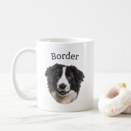 Gräns Collie hund Kaffemugg