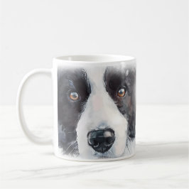 Gräns Collie Hund Mamma Kaffemugg