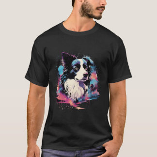 Gräns Collie Hund Manar Women Kids T Shirt