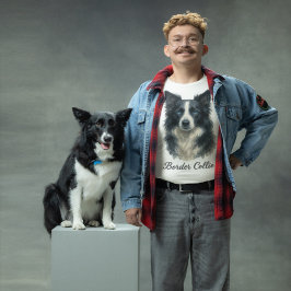 Gräns Collie hund T Shirt