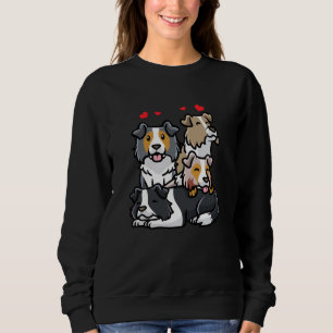 Gräns Collie Hund T Shirt