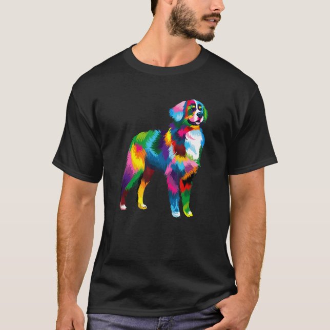 Gräns Collie Hundägare Pet Hund 1 T Shirt (Framsida)
