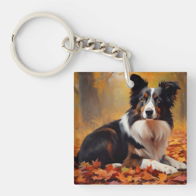 Gräns Collie i Höst löv Fall Inspire (Framsidan)