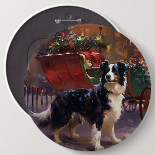 Gräns Collie Jul Festive Season Knapp