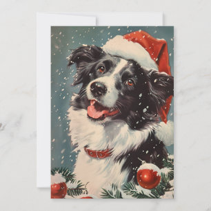 Gräns Collie-jul Julkort
