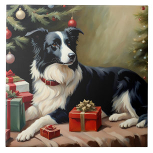 Gräns Collie-jul Kakelplatta