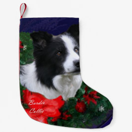 Gräns Collie-jul Liten Julstrumpa