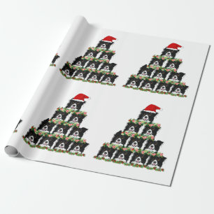 Gräns Collie Julgran Presentpapper