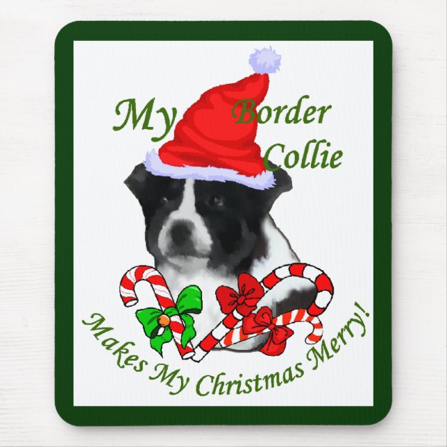 Gräns Collie-julklappar Musmatta (Framsidan)