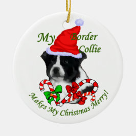 Gräns Collie-julklappar Ornament