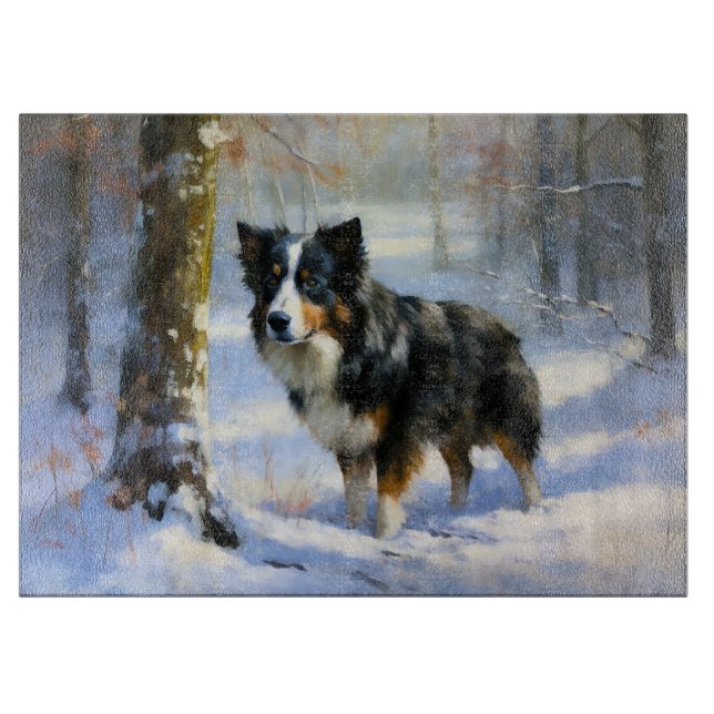 Gräns Collie Låt det snöa jul (Framsidan)