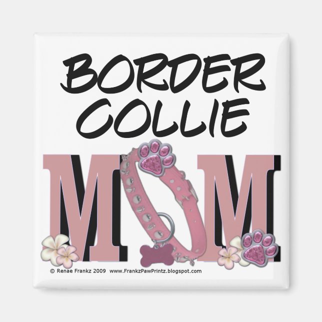 Gräns Collie MAMMA Magnet (Framsidan)
