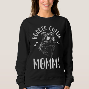Gräns Collie Momma Hund Mamma Mamma T Shirt