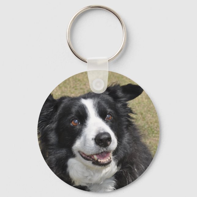 Gräns Collie Nyckelring (Framsida)