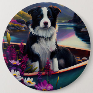 Gräns Collie on a Paddle: A Scenia Äventyr Knapp