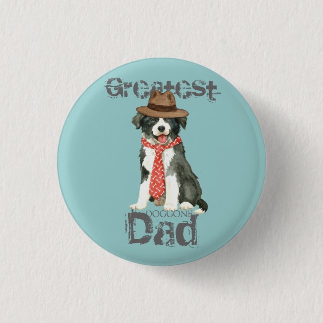 Gräns Collie Pappa Knapp (Framsida)
