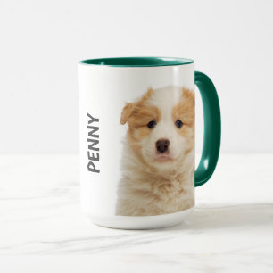 Gräns Collie Personlig mugg
