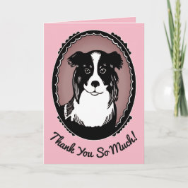 Gräns Collie Rosa & Black Tack så mycket kort