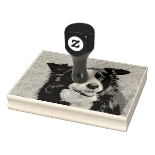 Gräns Collie Stämpel