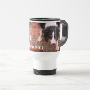 Gräns Collie Stare Personlig Resemugg