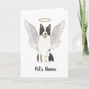 Gräns Collie Sympathy Memorial Kort