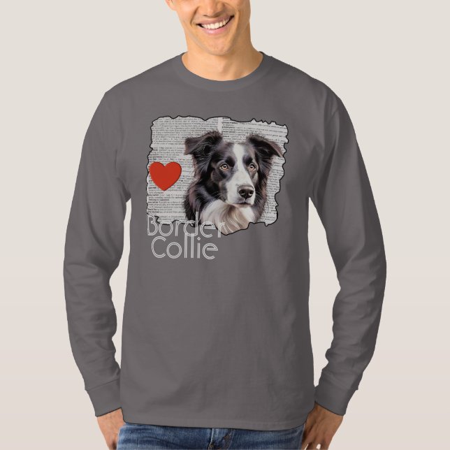 Gräns Collie T Shirt (Framsida)
