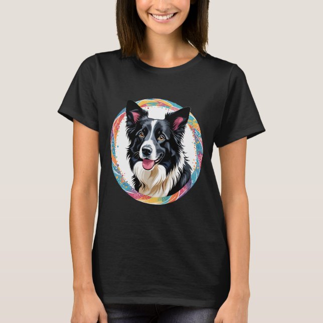 Gräns Collie T Shirt (Framsida)
