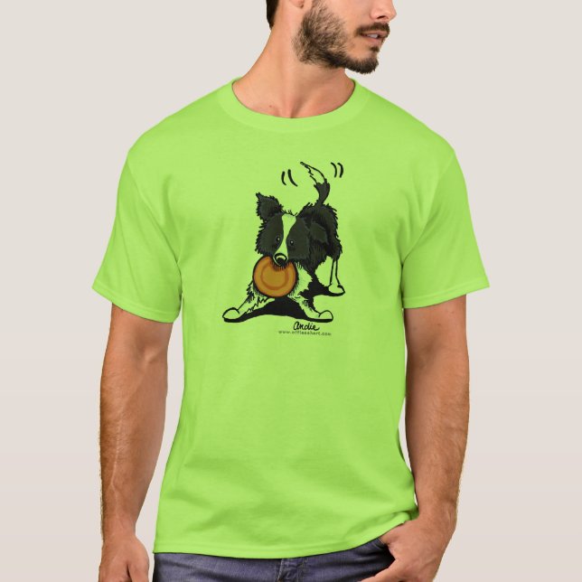 Gräns Collie vid Play Tee Shirt (Framsida)
