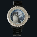 Gräns Collie Watch Armbandsur<br><div class="desc">Denna Gräns Collie Watch är en underbar gåva till alla Gräns Collie älskare.</div>
