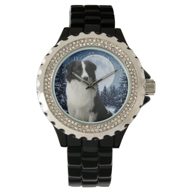 Gräns Collie Watch Armbandsur (Framsida)