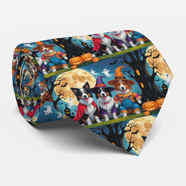 Gräns Collies Hundar Pumpkin Halloween Funny Slips (Rullad)