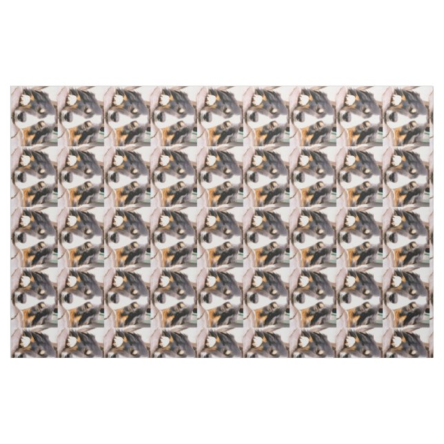 GRÄNS COLLIES TYG (Fat Quarter)