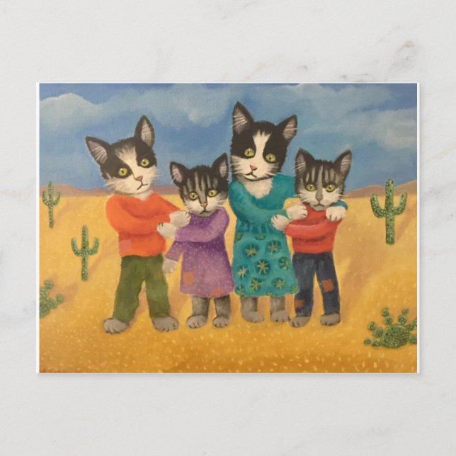 Gräns Crossing Vykort (Framsida)