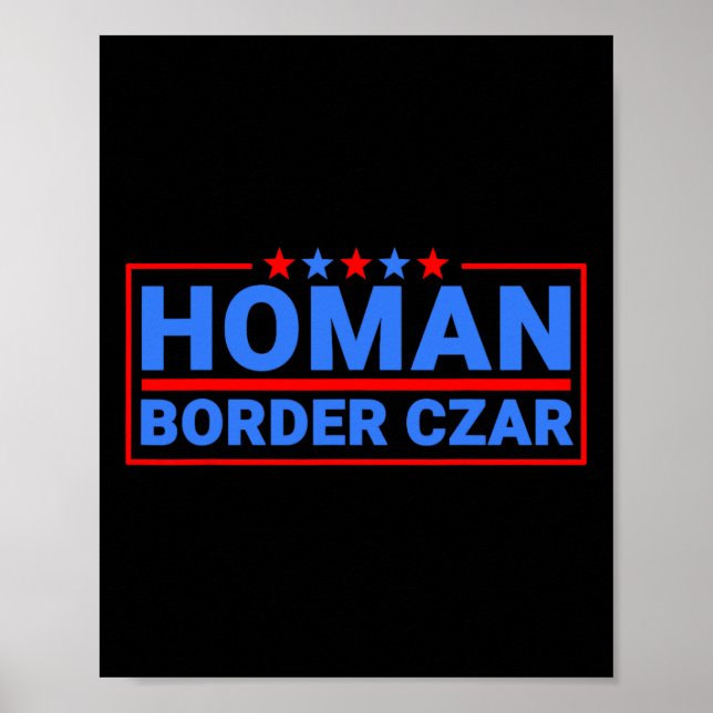 Gräns Czar Tom Homan Mega Support Poster (Framsidan)