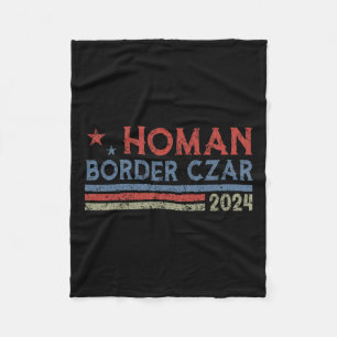 Gräns Czar Tom Homan Trump President Val Meg Fleecefilt