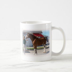 Gräns för vit för Iowa Clyde ShowMissy] Kaffemugg