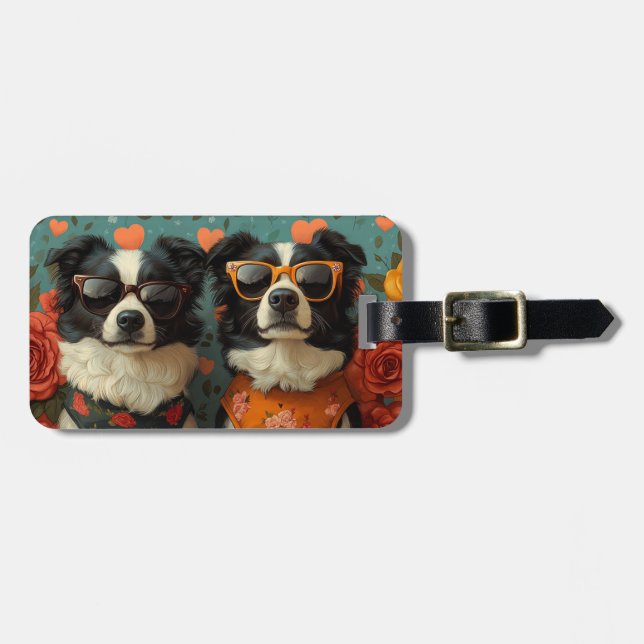 Gräns kolliderar med hjärtans hjärtdag på Ro Valen Bagagebricka (Horisontell Framsida)