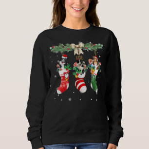Gräns kollie in julsockel Gräns Collie Xma T Shirt