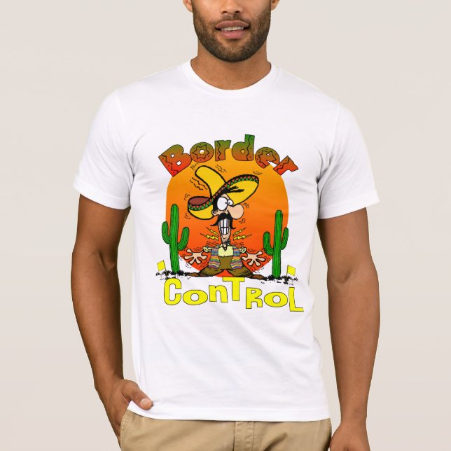 Gräns kontrollfartyg tee (Framsida)