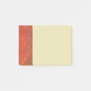 Gräns med Abstrakten Red Struktur Grunge Backgrou Post-it Block