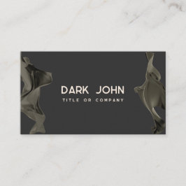 Gräns på den moderna Abstrakten med minimal storle Visitkort