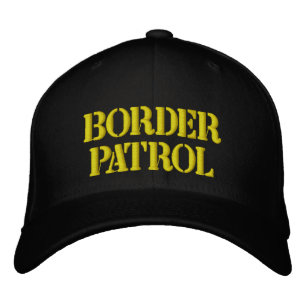 GRÄNS PATROL BRODERAD KEPS