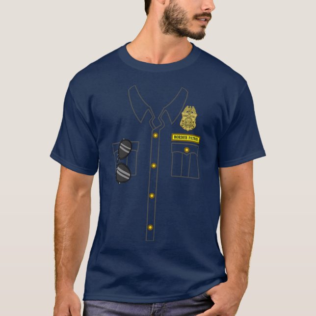 Gräns Patrol Costume Halloween Gräns Patrol T Shirt (Framsida)