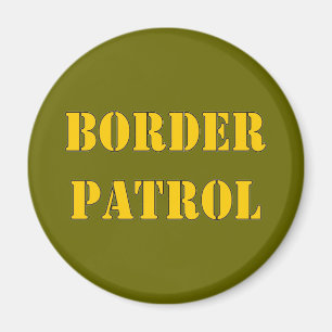 GRÄNS PATROL MAGNET